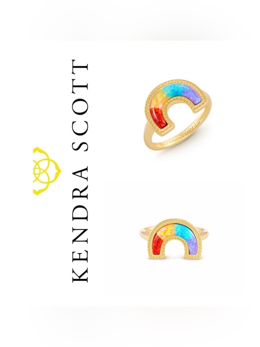 🌟🌟 Kendra Scott Rainbow Ring